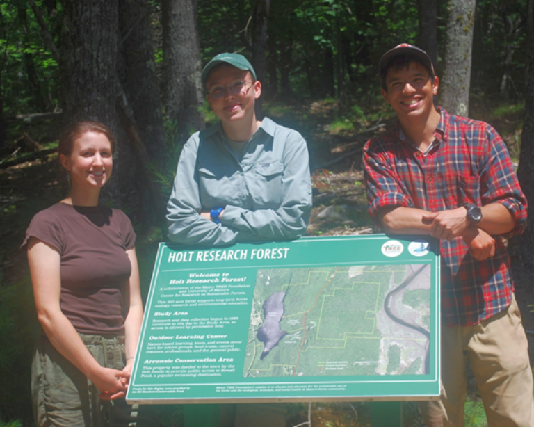 Holt Research Forest Hosts Interns in 2020