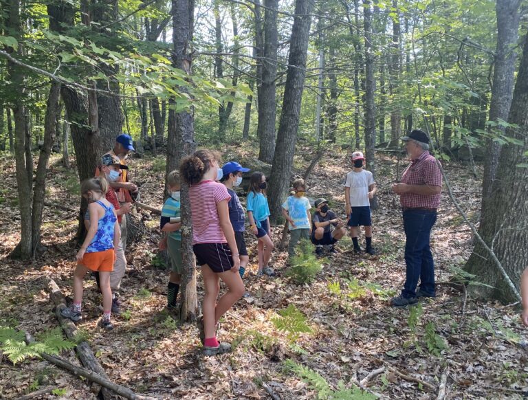 Kennebec Estuary Land Trust Holds Summer Day Camp at Holt Research Forest