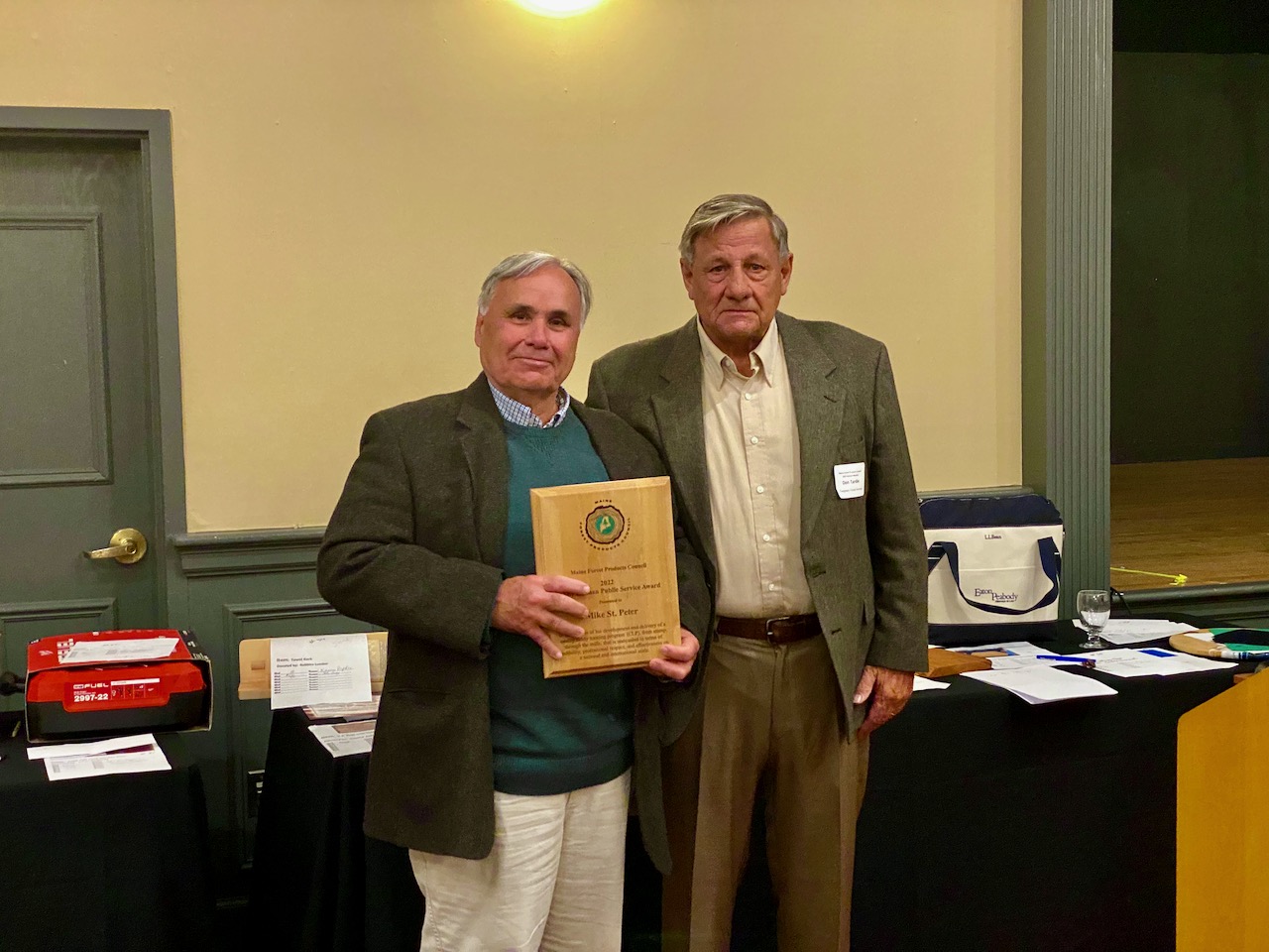 Mike St. Peter Receives Abby Holman Public Service Award